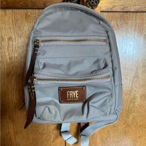 FRYE Gray Mini Backpack